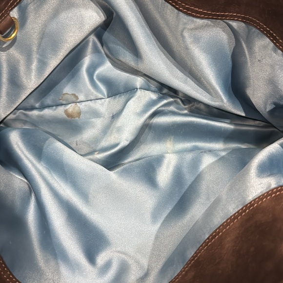 RARE Coach brown suede bag! - Picture 4 of 7